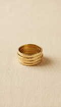 Brass fidget ring handcrafted